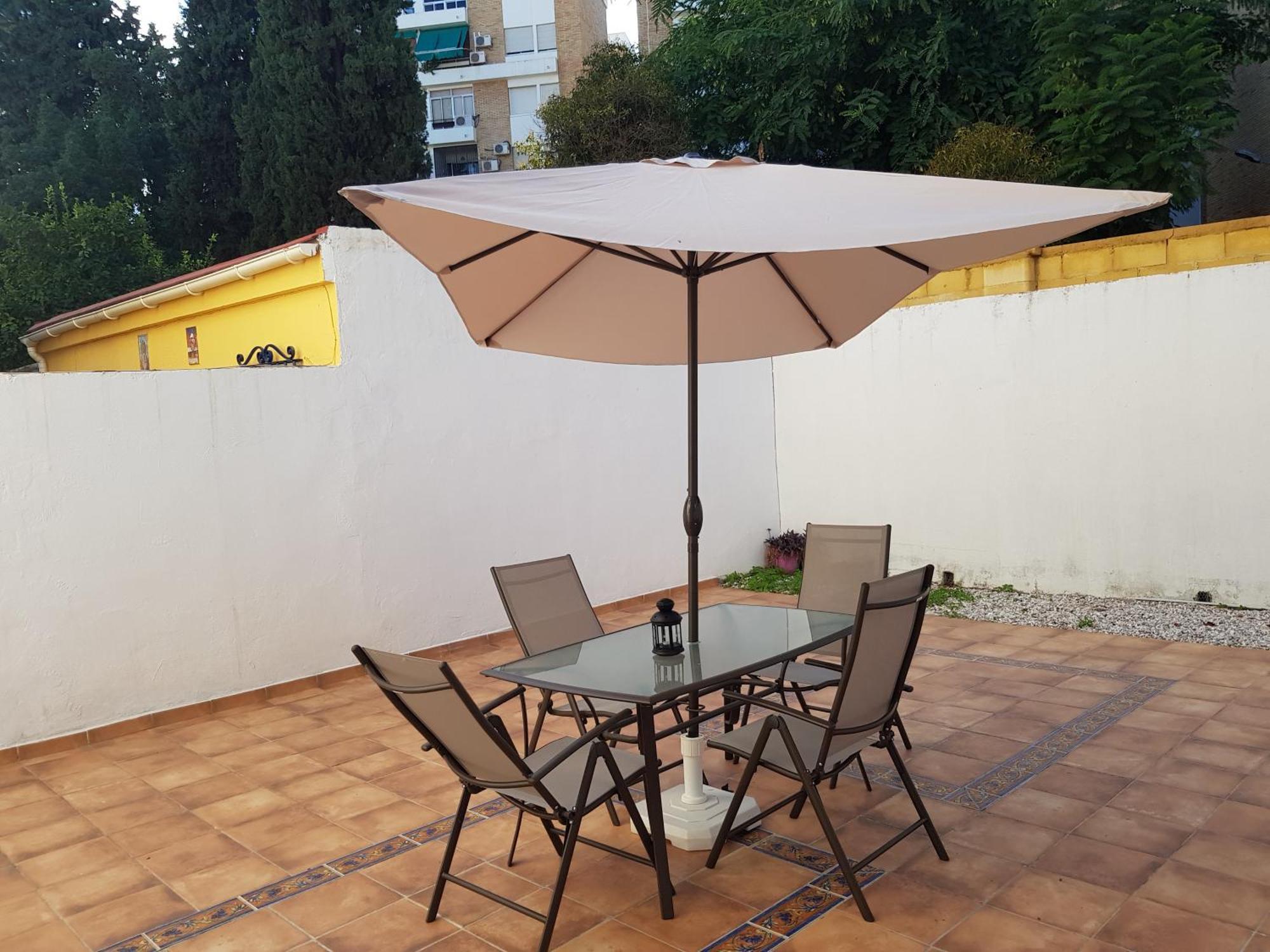 Sevilla Nervion Piso Con Patio Εξωτερικό φωτογραφία